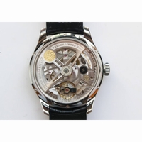 Portuguese Real PR Real Annual Calendar IW503502 1:1 Best Edition Blue Dial Leather Strap A52850 YLF 