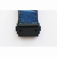 Big Bang All Black FC /Sq Blue Diam Black dial Blue Strap A7750 