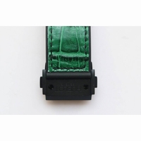 Big Bang All Black FC /Sq Green Diam Black dial Green Strap A7750 