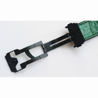Big Bang All Black FC /Sq Green Diam Black dial Green Strap A7750 