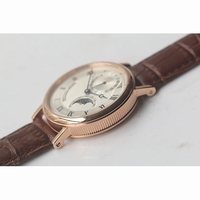 Breguet 4344 Classique Moonphase RG White Dial Leather MIYOTA9015