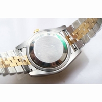 Cartier Skeleton Watch RG Black & White Dial Leather VF