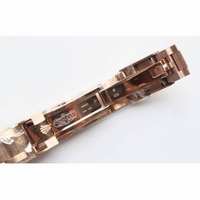 Daytona 116595RBOW Rainbow Crystal Black Dial RG Bracelet A4130 BP