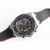 Royal Oak Offshore 2018 SIHH 1:1 Best Edition "Dark Knight" Black/Red Rubber Strap A3126 w/ Cyclops JF 
