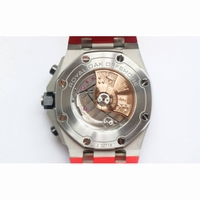Royal Oak Offshore 2018 SIHH 1:1 Best Edition "Dark Knight" Black/Red Rubber Strap A3126 w/ Cyclops JF 