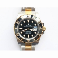 Submariner 116613LN Black Wrapped SS/YG 1:1 Best Black dial A2836 VRF MAX