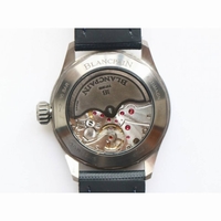 Fifty Fathoms Bathyscaphe Ceramic  1:1 Best Edition Blue Dial Blue Sail-Canvas Strap A1315 ZF 