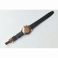 IWC Portuguese Chrono IW371415 RG Black Dial Gold Marker Brown Leather ZF IWC79350 V2