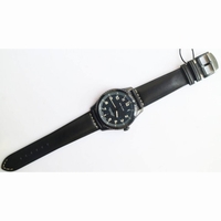 Navitimer 8 Automatic 41mm Black Steel 1:1 Best Edition Black Dial Black Leather Strap A2824 ZF 