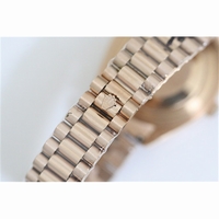 Rolex Day-Date Oyster Fluted RG Roman Brown BP A2836