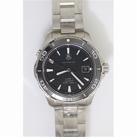 Aquaracer 500M Calibre 5 SS Black Bracelet V6F