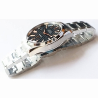 Aqua Terra 150M SS 1:1 Best Edition Blue Wave Textured Dial RG Hand SS Bracelet A8500 Super Clone VSF 