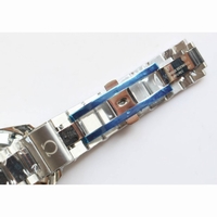 Aqua Terra 150M SS 1:1 Best Edition Blue Wave Textured Dial YG Hand SS Bracelet A8500 Super Clone VSF