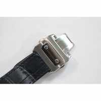Santos 100 Men Diam SS/LE White