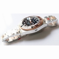 GMT-Master II 126711CHNR Real Black/Brown Ceramic Bezel 904L/RG Best Edition Black Dial 904L Bracelet A2836 GMF