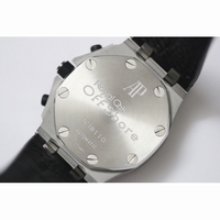 AP Royal Oak Chronograph Classic Black Theme Leather JF