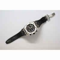 AP Royal Oak Chronograph Classic Black Theme Leather JF