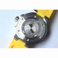 Oris Great Barrier Reef Blue Dial Rubber UBF Free Black Rubber Strap