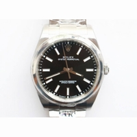 Oyster Perpetual 39mm 114300 Black& White Dial 1:1 Best Edition 904L SS Case and Bracelet SH3132 ARF 