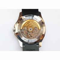Aquanaut Jumbo 5167A SS 1:1 Best Edition Brown Dial Black Rubber Strap 324CS Free box ZF