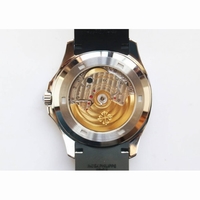 Aquanaut Jumbo 5167A SS 1:1 Best Edition Brown Dial Black Rubber Strap 324CS Free box ZF