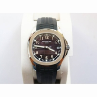 Aquanaut Jumbo 5167A SS 1:1 Best Edition Brown Dial Black Rubber Strap 324CS Free box ZF
