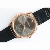 Master Ultra Thin Moon RG 1:1 Best Edition Gray Dial Black Leather Strap A925 ZF