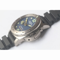 Pam 719S Titanium "Pole2Pole" Blue Dial Rubber VSF P.9001 v2