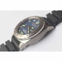 Pam 719S Titanium "Pole2Pole" Blue Dial Rubber VSF P.9001 v2