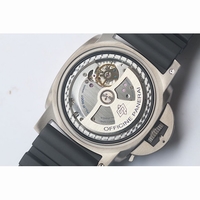 Pam 719S Titanium "Pole2Pole" Blue Dial Rubber VSF P.9001 v2
