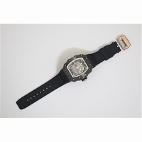 RM 035 Forge Carbon White Inner Bezel Skeleton Dial Rubber MIYOTA 9015