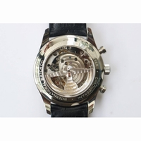 Portuguese Chrono Classic 42 IW390406 1:1 Best Edition White dial blue markers Black Leather Strap A7750 ZF 