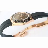 Rolex Daytona 116515 RG Num Makers Brown Dial Rubber A4130 Super Clone ARF v2