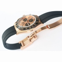 Daytona 116515 LN RG 1:1 Best Edition RG Dial on Rubber Strap A4130 Super Clone ARF v2