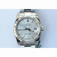 DateJust 36 116234 V2 904L SS 1:1 Best Edition Blue&Silver Dial Oyster Bracelet A2824 DJF