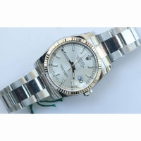 DateJust 36 116234 V2 904L SS 1:1 Best Edition Blue&Silver Dial Oyster Bracelet A2824 DJF