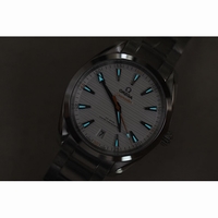 Omega Aqua Terra Textured White Dial Bracelet XF A8900