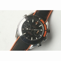 Planet Ocean Master Chronometer Black Dial Nylon Strap OMF A9900