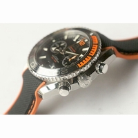 Master 1288420 SS 1:1 Best Edition Silver Dial Black Leather Strap A899/1 ZF 