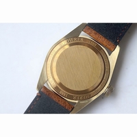 Heritage Black Bay Bronze Blue Dial Brown Leather XF A2824 Free Nato Strap