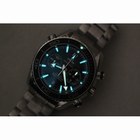 Planet Ocean Master Chronometer Black Dial Nylon Strap OMF A9900