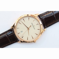 Master 1288420 RG 1:1 Best Edition Ivory White Dial Black Leather Strap A899/1 ZF