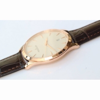 Master 1288420 RG 1:1 Best Edition Ivory White Dial Black Leather Strap A899/1 ZF