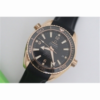 Planet Ocean 45mm Professional Rose Gold Liquid Metal Black Rubber V6F A8501