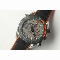 Planet Ocean Master Chronometer Grey Dial Nylon Strap OMF A9900