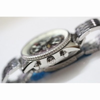 Breitling Navitimer Word GMT Black Bracelet "BP"