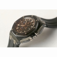 Royal Oak Offshore 2017 44mm Real Ceramic Black Dial Rubber JF A3126