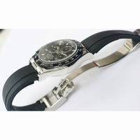 Daytona 116500LN Ceramic Bezel Black Dial  Rubber Strap BP Asia 7750
