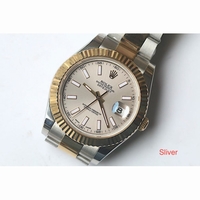Rolex DateJust II Oyster Fluted YG Two Tone Stick Markers *5 Dials* Bracelet BP A3136