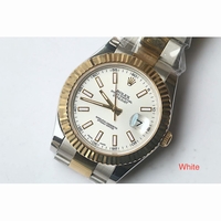 Rolex DateJust II Oyster Fluted YG Two Tone Stick Markers *5 Dials* Bracelet BP A3136
